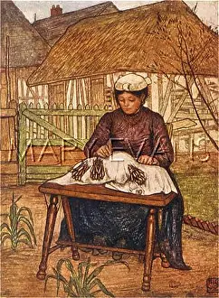 Lacemaking: LACE MAKING NORMANDY