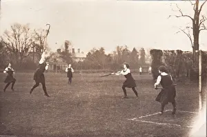 Lacrosse: Lacrosse action
