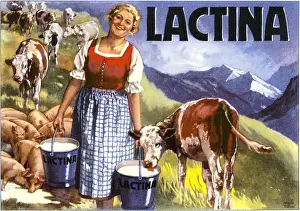 Substitute: Lactina milk substitute advert