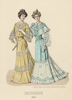 Flounces: LACY DRESSES 1903