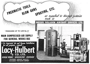 Hulbert: Lacy-Hulbert Compressed Air Equipment