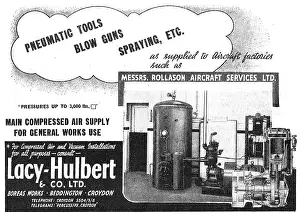 Hulbert: Lacy-Hulbert Portable Compressor Plants