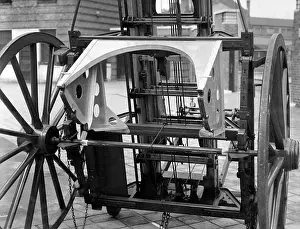 Quadrant: Ladder, carriage frame and runners