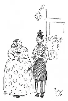 Gossiping: Ladies complaining od bad language from the pub