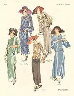 Delineator: Ladies Dresses, Delineator