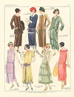 Delineator: Ladies Dresses, Delineator
