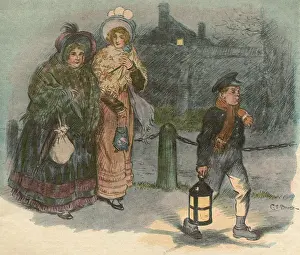 Preceded: Ladies Escorted in Dark by Boy with Lantern