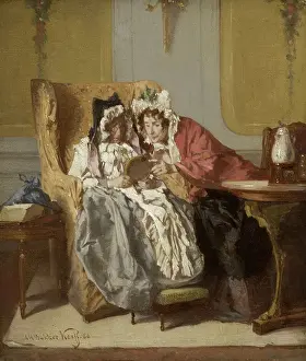 Bakker: Two Ladies Looking at a Picture