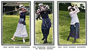 Hambro: The Ladies Lords v. Commons golf match