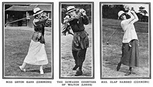Hambro: The Ladies Lords v. Commons golf match