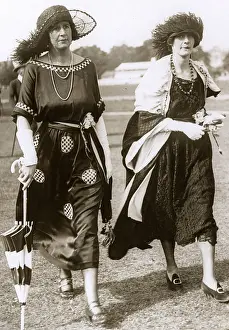 Two Ladies at the Races - Ascot