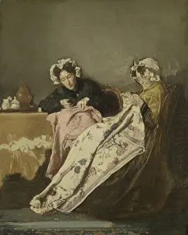 Bakker: Two Ladies at their Sewing