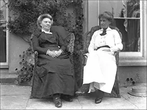 Ponsonby: Two ladies sitting out on the terrace