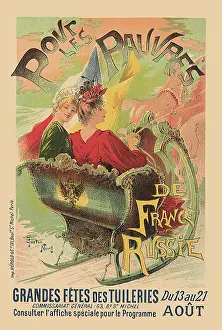 Gaston: Two Ladies in a Sleigh Poster