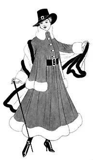 Wellingtons: A ladies tailored suit, World War One