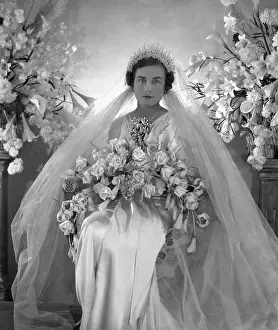 Lady Alice Scott, Duchess of Gloucester, wedding