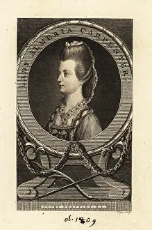 London Magazine: Lady Almeria Carpenter (1752-1809), Irish aristocrat
