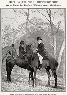 Breese: Lady Ancaster & Lord Algernon Gordon-Lennox, Cottesmore