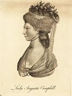 Fichu: Lady Augusta Campbell, daughter of John Campbell