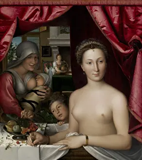 Clouet: A Lady in Her Bath