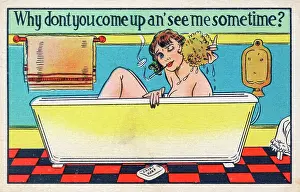 Winks: Lady in the Bath - Provocative