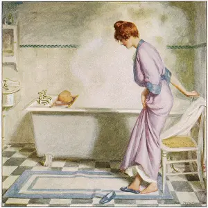 Kicks: LADY ABOUT TO BATHE