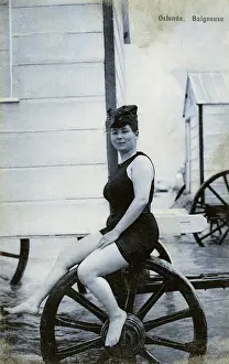 Indecent: Lady Bather at Ostende, Belgium