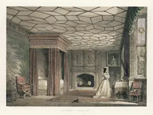 Knole: LADY IN BEDROOM, KNOLE