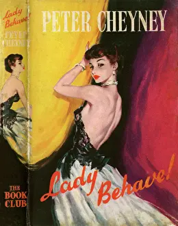 Behave: Lady Behave - cover and spine by David Wright