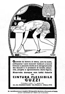 Girdle: LADY BENDS IN CORSET
