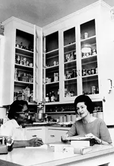 Zephyr: Lady Bird Johnson, in the kitchen with her ?
