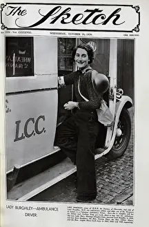 Burghley: Lady Burghley, Ambulance Driver