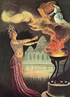 Enchantress: Lady Conjuring Vision