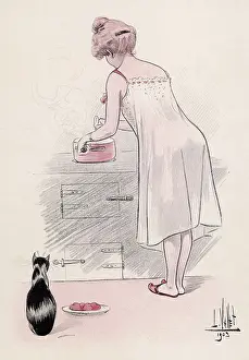 Chemise: LADY COOKS IN CHEMISE