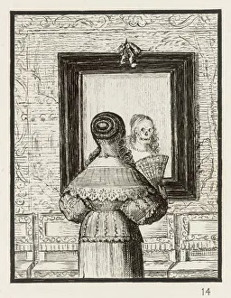 Allegories: LADY AND DEATH'S HEAD