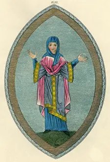 Wimple: Lady in Full Dress