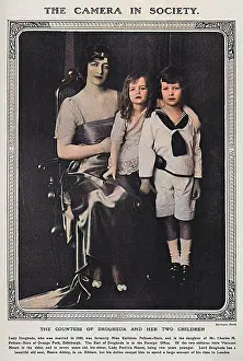 Lady Drogheda & her children, WW1