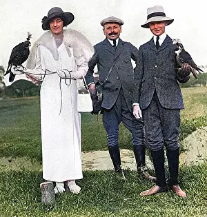 Pless: Lady Drogheda with Prince Henry of Pless