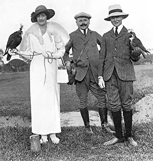 Pless: Lady Drogheda with Prince Henry of Pless