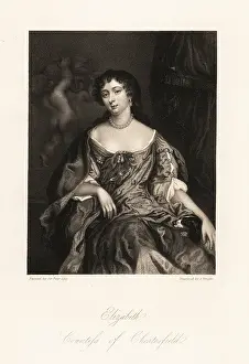 Henry Coburn: Lady Elizabeth Stanhope, Countess of Chesterfield, 1640-1665