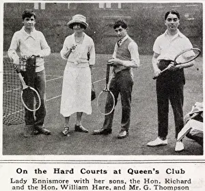 Freda: Lady Ennismore with two of her sons, Richard and William