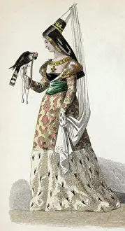 Hawking: LADY WITH FALCON