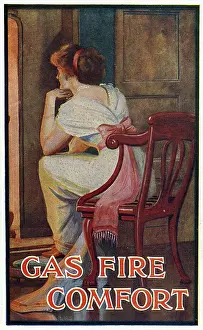 Unseen: LADY BEFORE FIRE