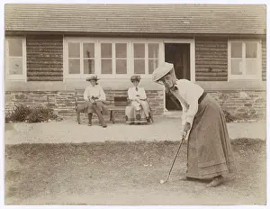 Putt: Lady Golfer 1900