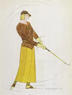 Vionnet: LADY GOLFER'S OUTFIT