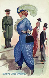 Doorman: Lady in Harem pants draws amazed reactions