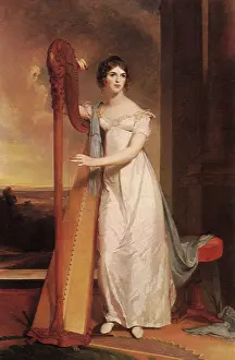 Sully: Lady with a Harp: Eliza Ridgely