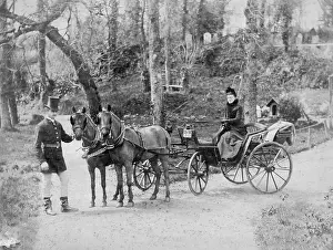 Grayham Chayney: Lady holding the reins