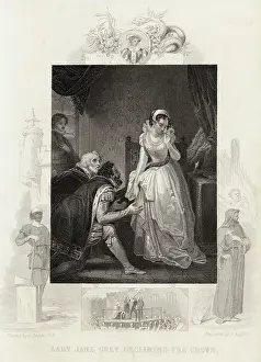 Declining: Lady Jane Grey refusing the Crown