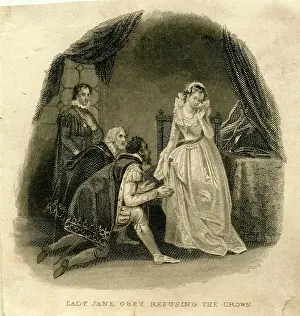 Offered: Lady Jane Grey refusing the Crown
